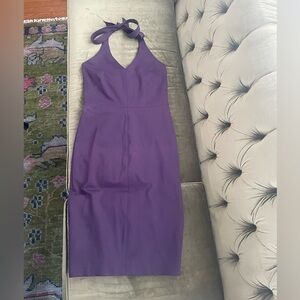 Pure Navy Brand Eggplant Halter Dress